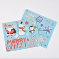 Christmas Custom Die Cut puffy sticker